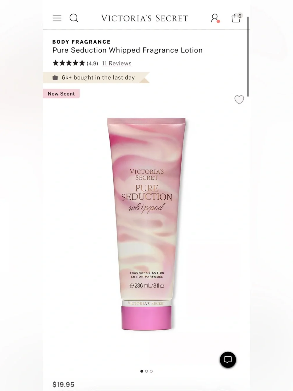 Pure Seduction Whipped Fragrance Lotion vs